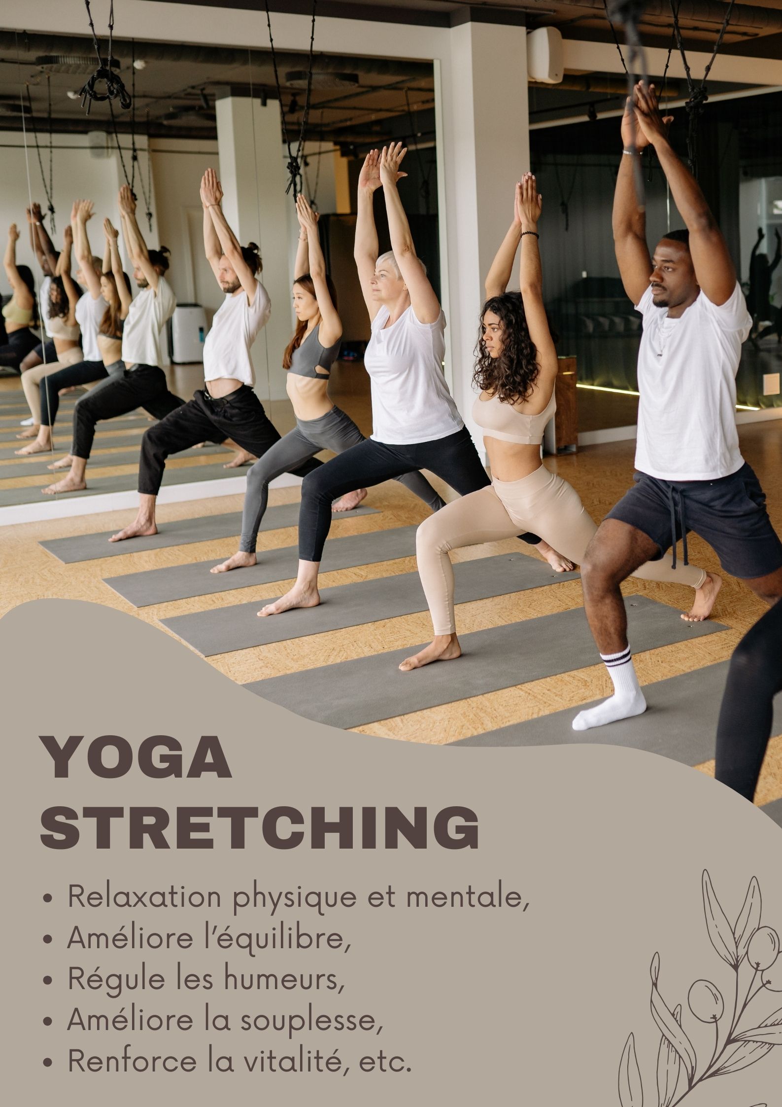 Yoga et stretching en entreprise